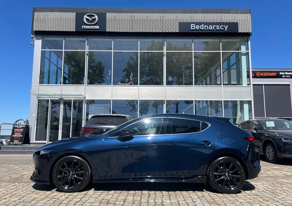 Mazda 3 cena 156666 przebieg: 6600, rok produkcji 2023 z Świebodzin małe 154